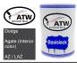 Preview: Dodge, Agate (Interior color), AZ / LAZ: 500ml Lackdose, von ATW Autoteile West.